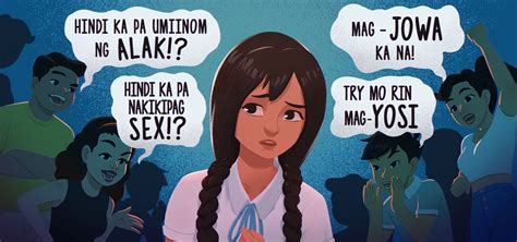 peer pressure in tagalog